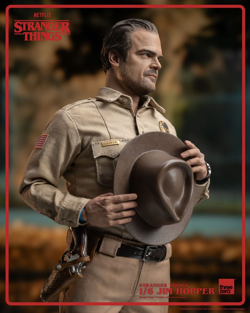 Stranger Things Actionfigur 1/6 Jim Hopper (Season 1) 32 cm