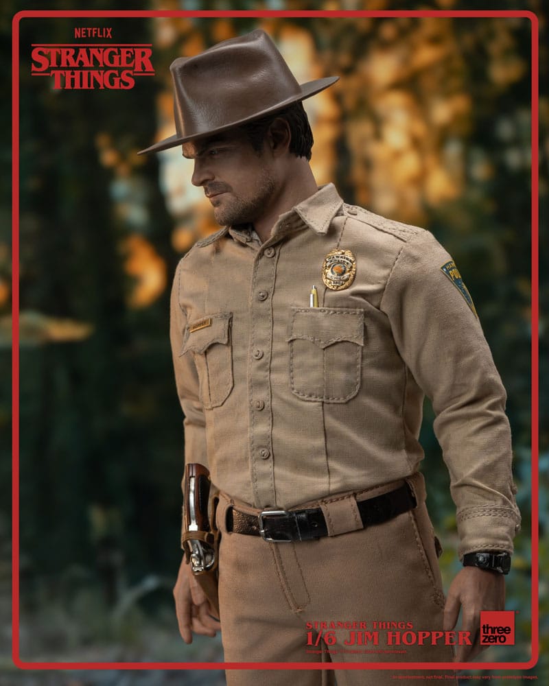 Stranger Things Actionfigur 1/6 Jim Hopper (Season 1) 32 cm