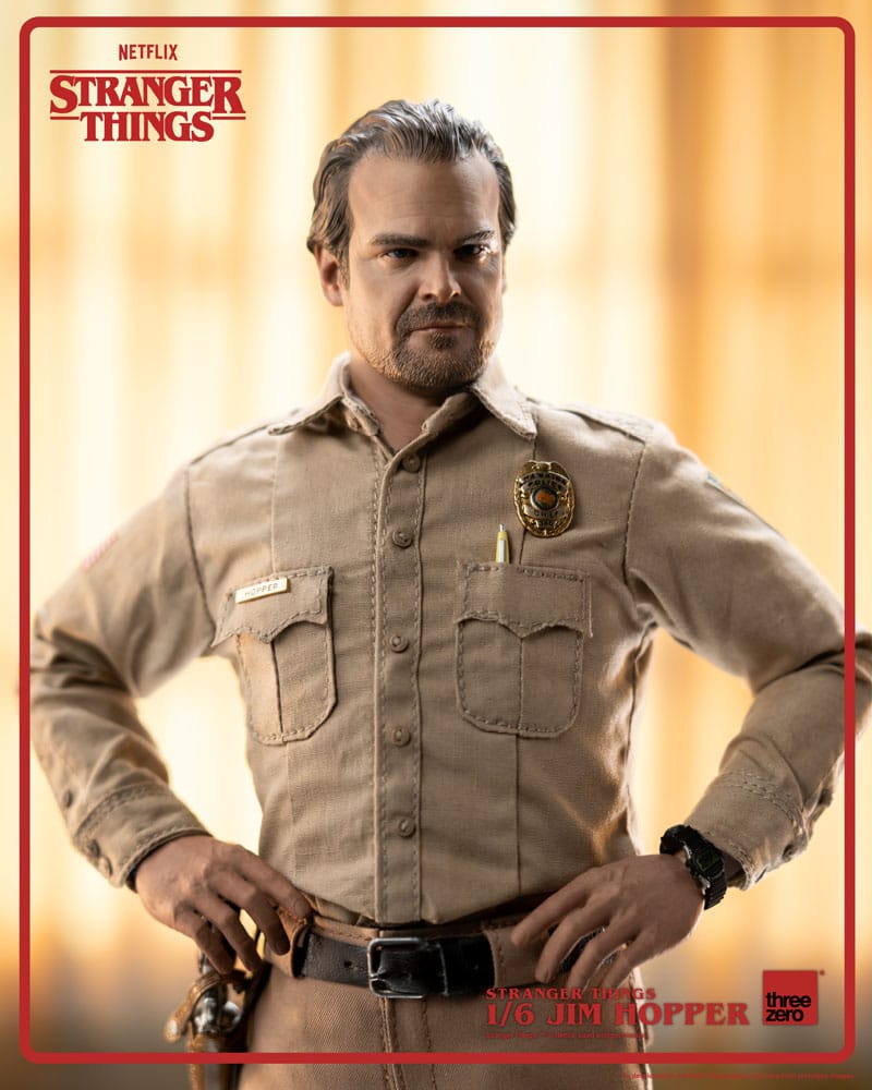 Stranger Things Actionfigur 1/6 Jim Hopper (Season 1) 32 cm