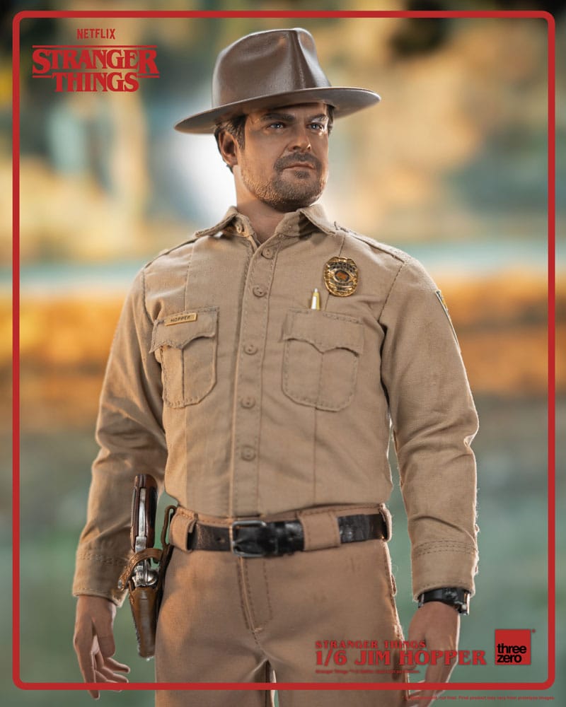Stranger Things Actionfigur 1/6 Jim Hopper (Season 1) 32 cm