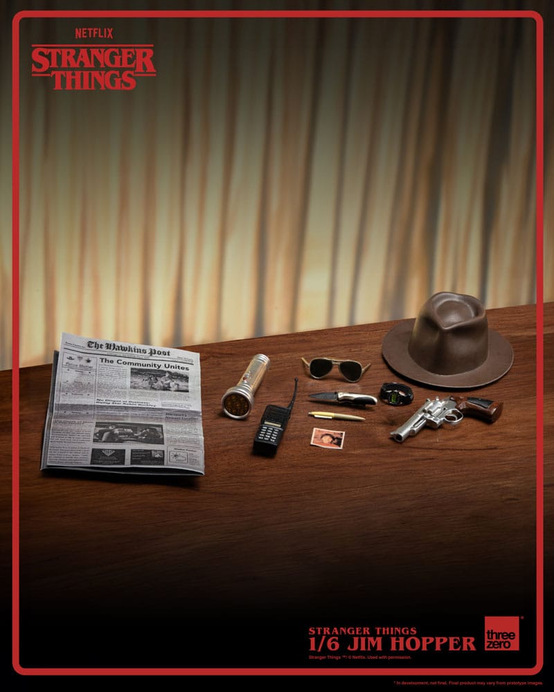 Stranger Things Actionfigur 1/6 Jim Hopper (Season 1) 32 cm