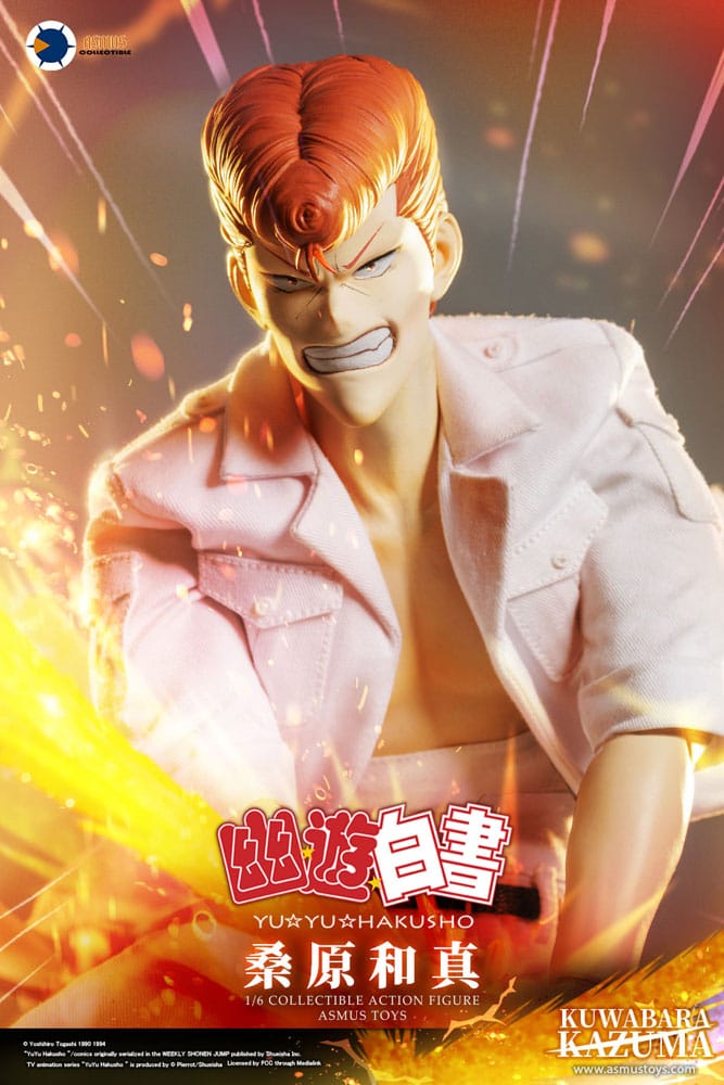 Yu Yu Hakusho Kazuma Kuwabara 1/6 Actionfigur