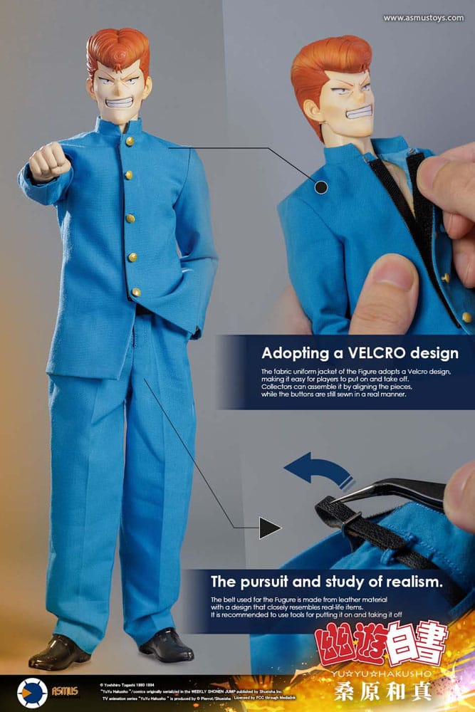 Yu Yu Hakusho Kazuma Kuwabara 1/6 Actionfigur