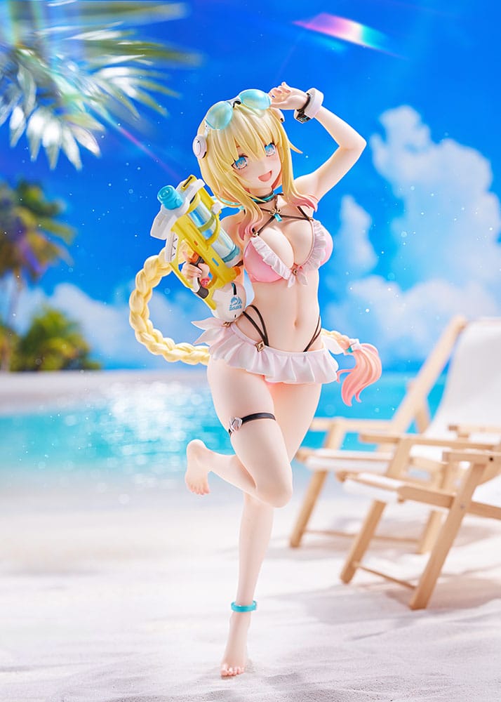 Phantasy Star Online Es Akhtal Summer Vacation 1/7 Statue
