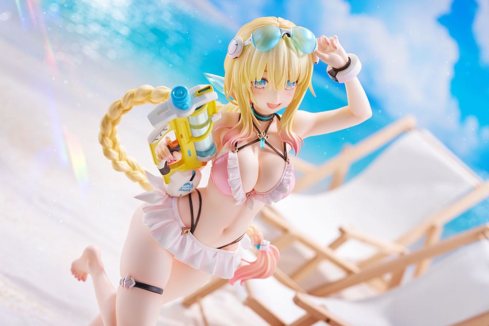 Phantasy Star Online Es Akhtal Summer Vacation 1/7 Statue