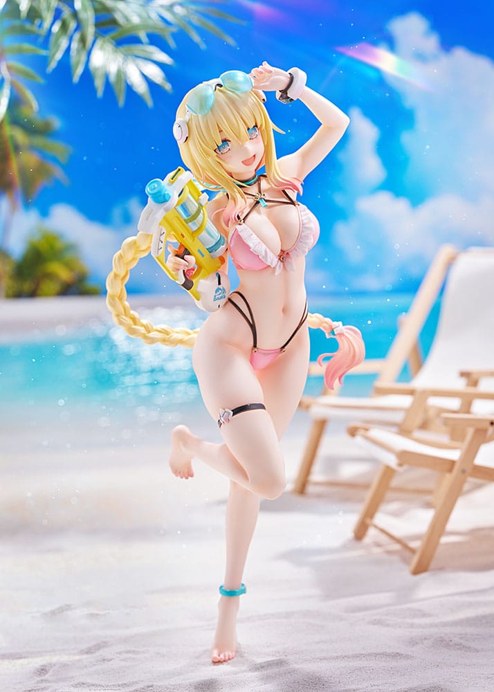 Phantasy Star Online Es Akhtal Summer Vacation 1/7 Statue