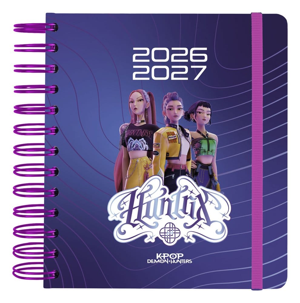 KPop Demon Hunters Tagesplaner Terminkalender 2026/2027 A5