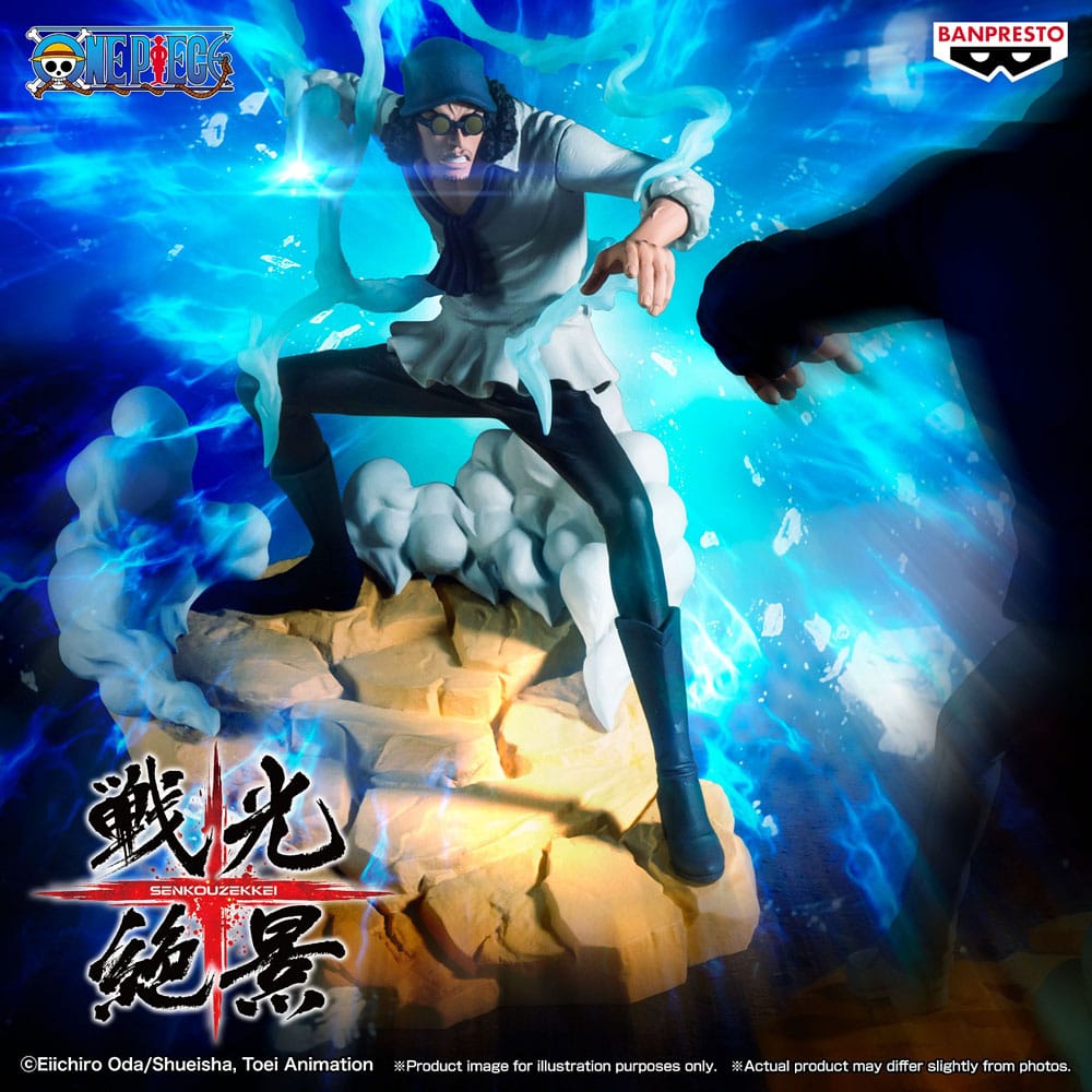 One Piece Kuzan Senkozekkei Statue
