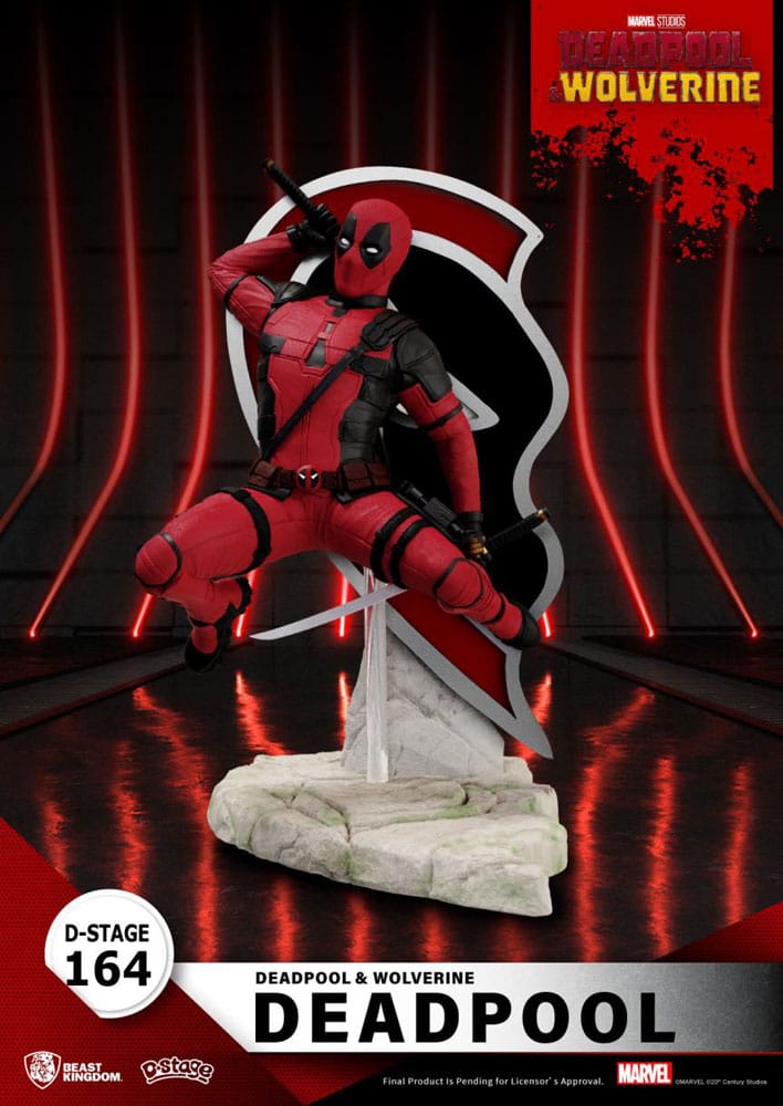 Deadpool 3 Deadpool D-Stage Diorama