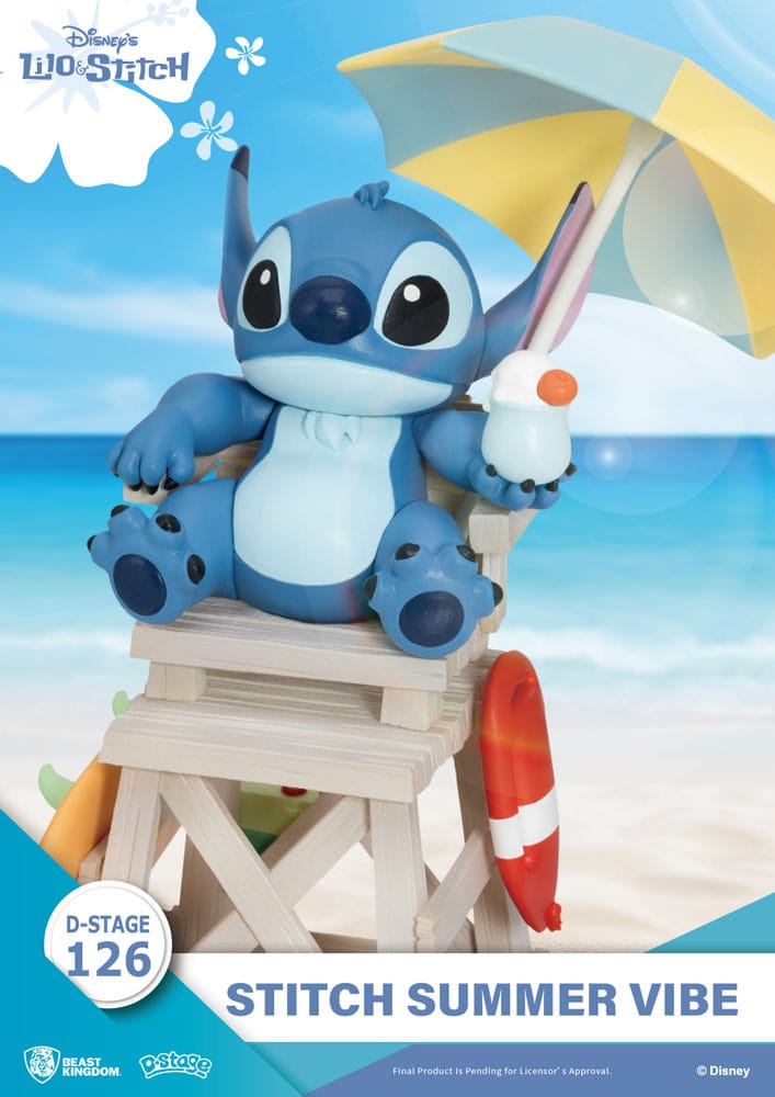 Disney D-Stage Stitch Summer Vibe Diorama
