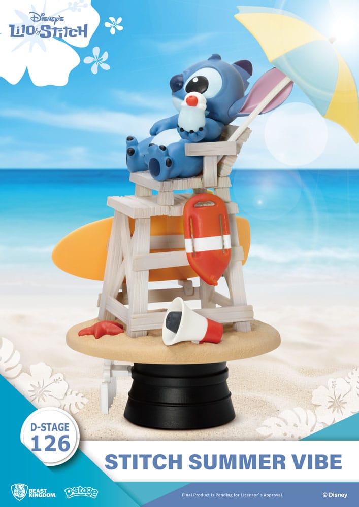 Disney D-Stage Stitch Summer Vibe Diorama