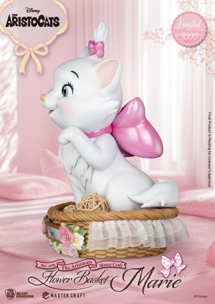 Aristocats Marie Flower Basket Master Craft Statue