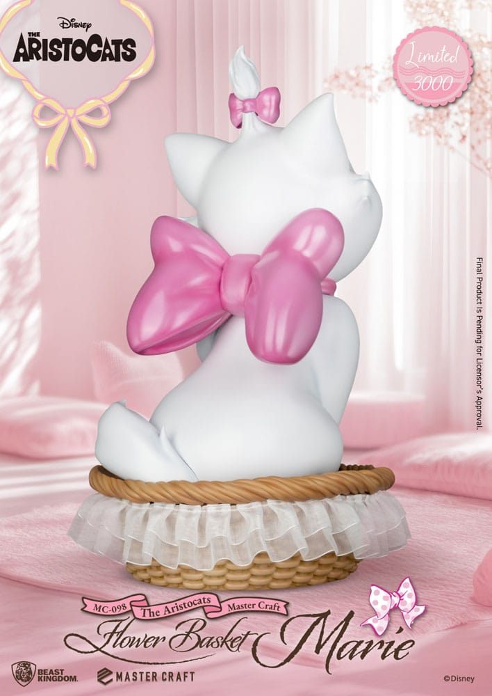 Aristocats Marie Flower Basket Master Craft Statue