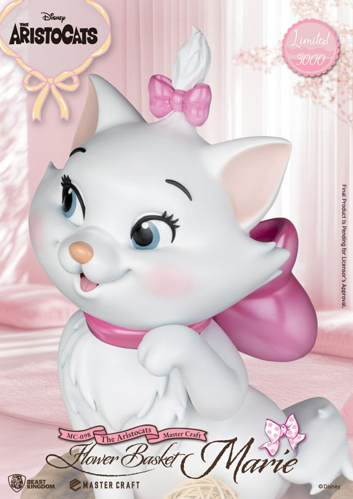 Aristocats Marie Flower Basket Master Craft Statue
