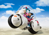 Dragon Ball S.H. Figuarts Bulma's Motorcycle Hoipoi Capsule No. 9 Fahrzeug mit Figur