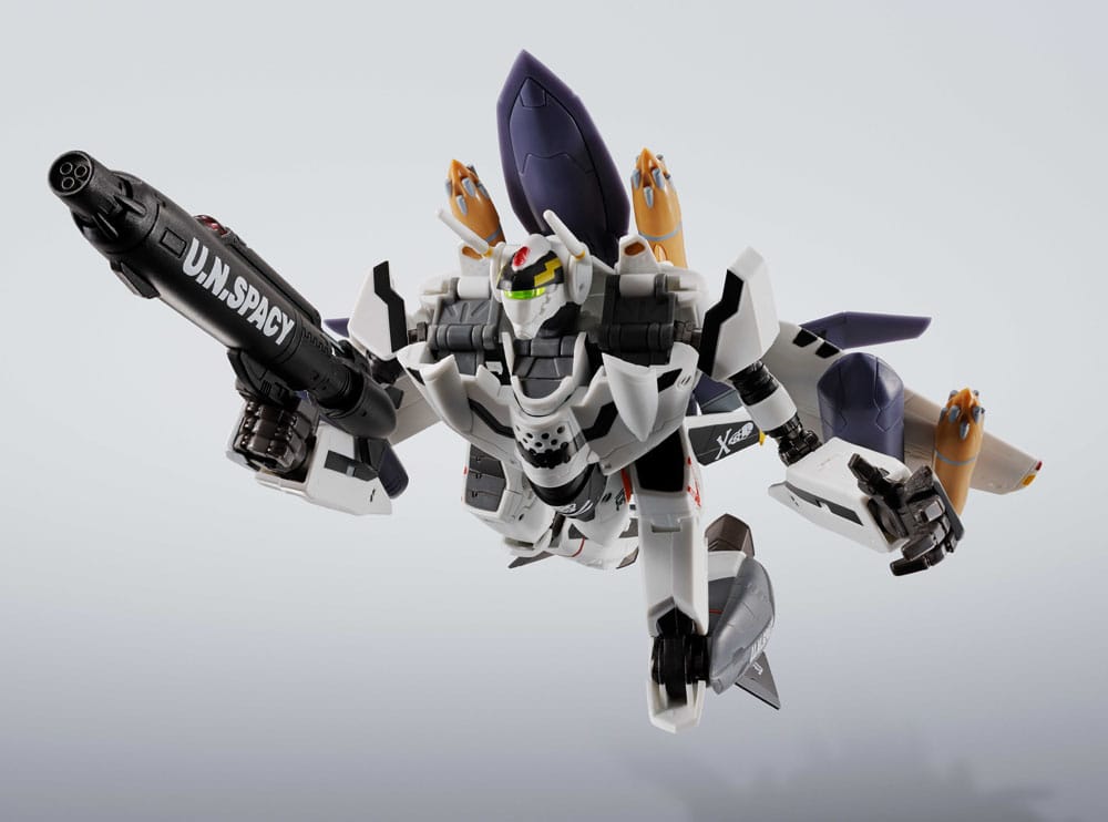 Macross Hi-Metal R VF-0S Phoenix (Roy Focker Use) & QF-2200D-B Ghost Set Actionfigur