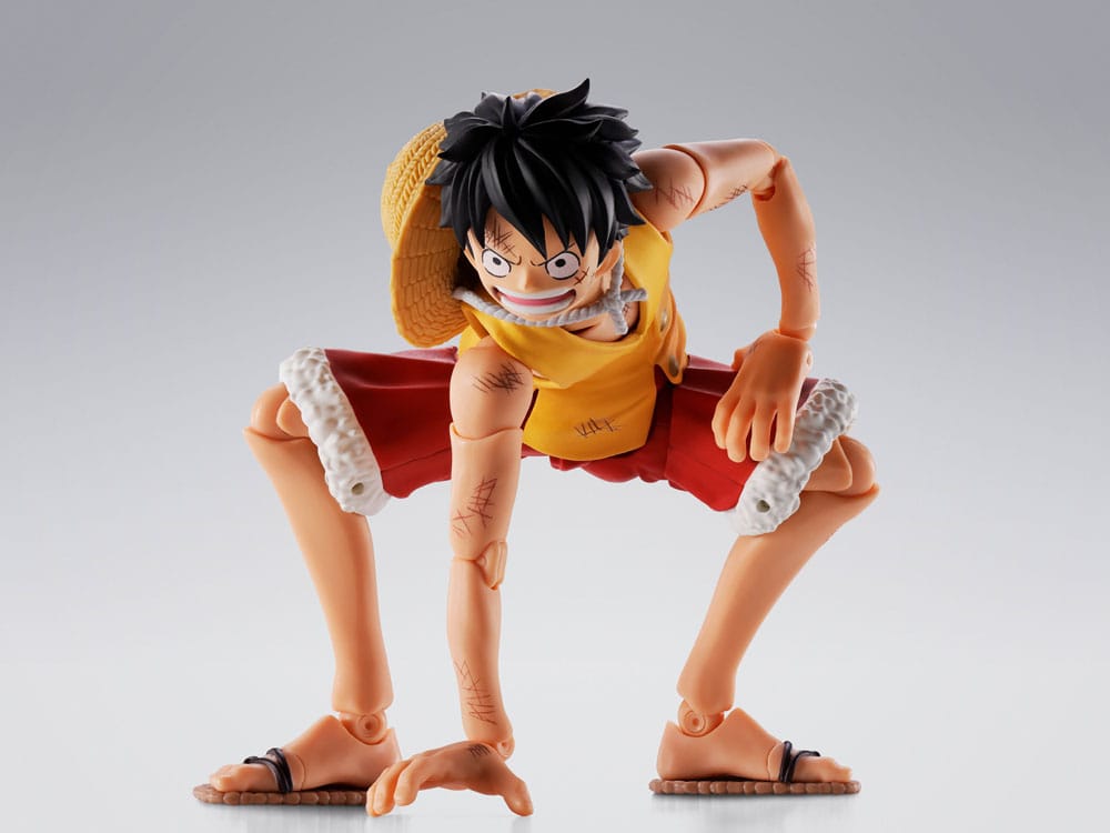 One Piece Marineford Monkey D. Luffy S.H.Figuarts Actionfigur