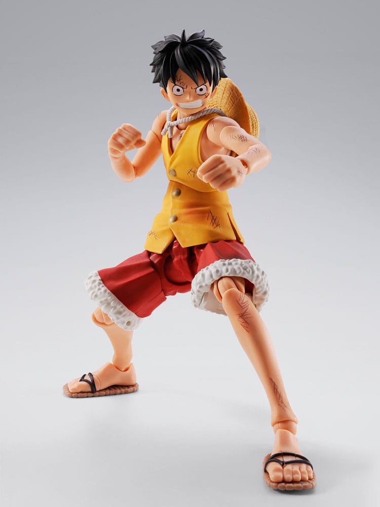 One Piece Marineford Monkey D. Luffy S.H.Figuarts Actionfigur