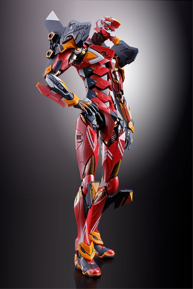 Neon Genesis Evangelion Metal Build Eva Production Model-02 30th with the Spear of Cassius Diecast Actionfigur