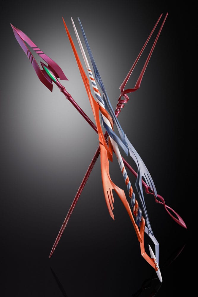 Neon Genesis Evangelion Metal Build Eva Production Model-02 30th with the Spear of Cassius Diecast Actionfigur