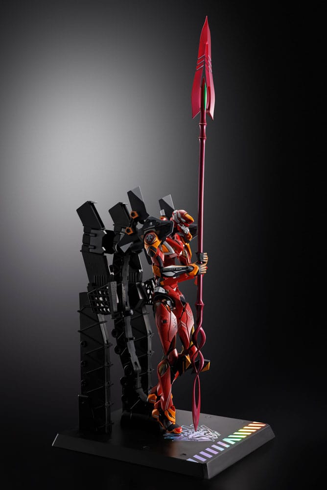 Neon Genesis Evangelion Metal Build Eva Production Model-02 30th with the Spear of Cassius Diecast Actionfigur