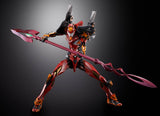Neon Genesis Evangelion Metal Build Eva Production Model-02 30th with the Spear of Cassius Diecast Actionfigur