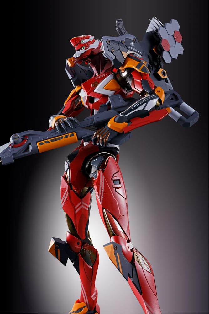 Neon Genesis Evangelion Metal Build Eva Production Model-02 30th with the Spear of Cassius Diecast Actionfigur