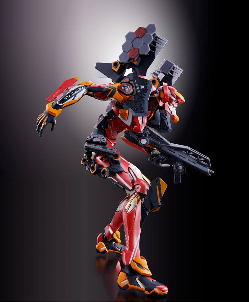 Neon Genesis Evangelion Metal Build Eva Production Model-02 30th with the Spear of Cassius Diecast Actionfigur