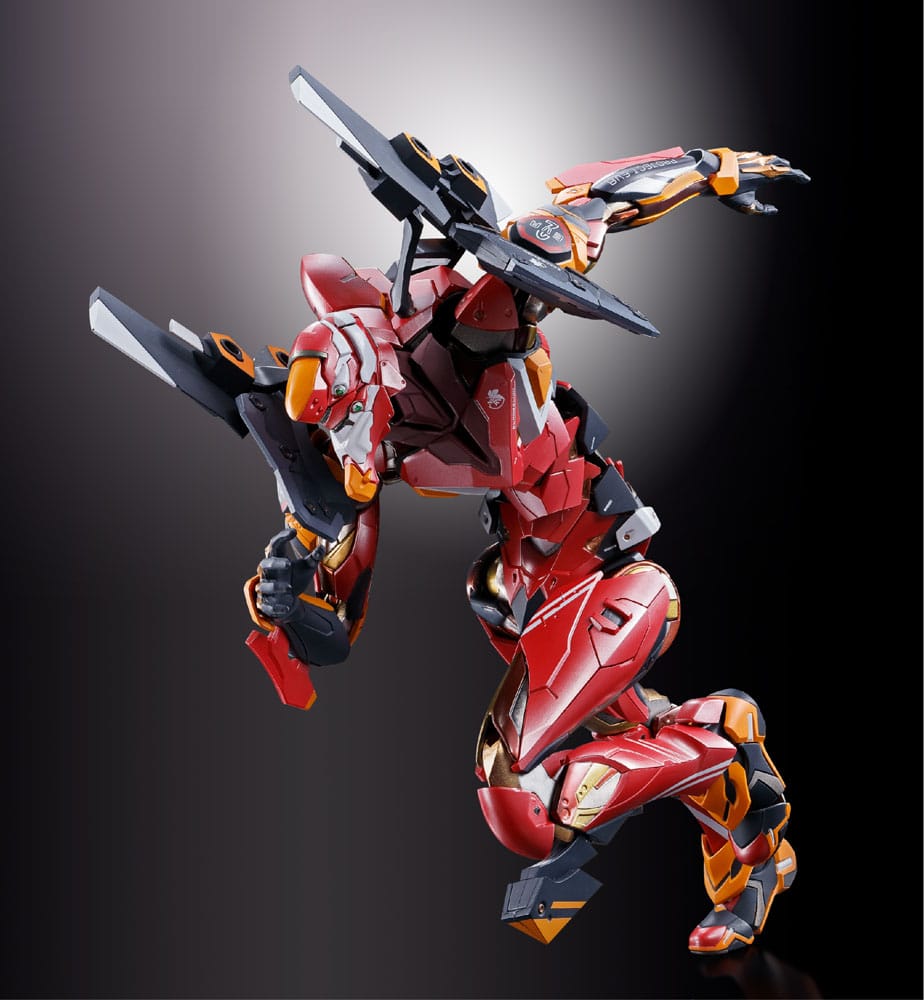 Neon Genesis Evangelion Metal Build Eva Production Model-02 30th with the Spear of Cassius Diecast Actionfigur