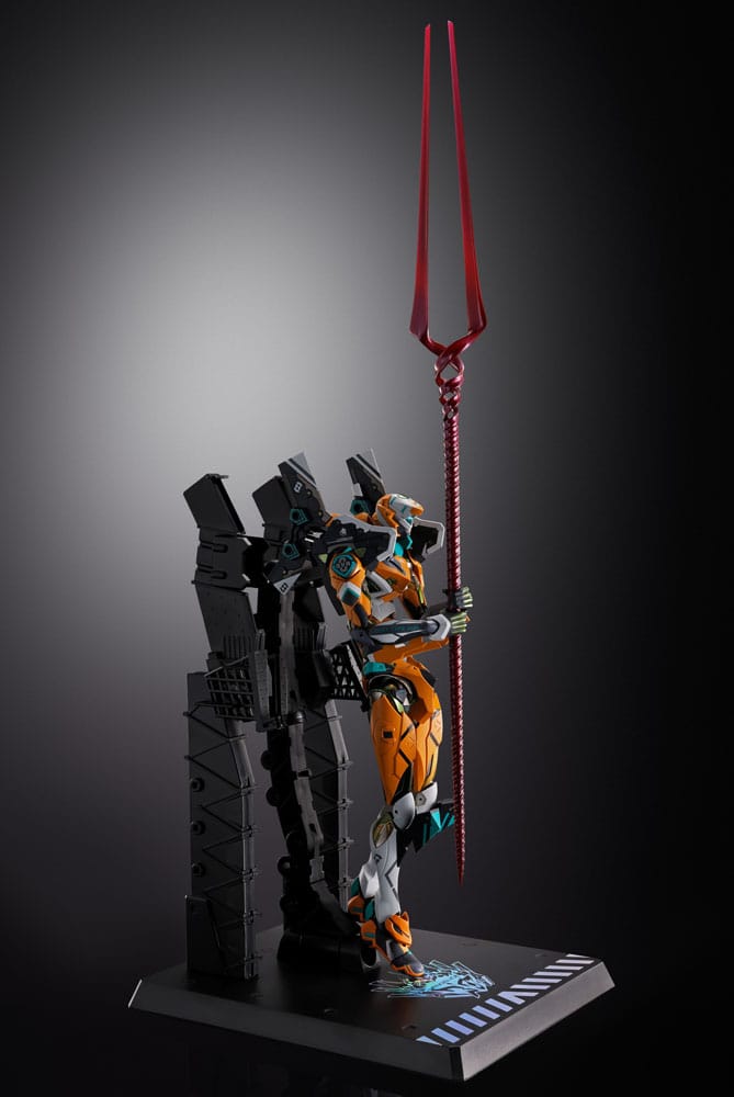 Neon Genesis Evangelion Eva Test Type-00/00 30th with the Spear of Longinus Metal Build Diecast Actionfigur