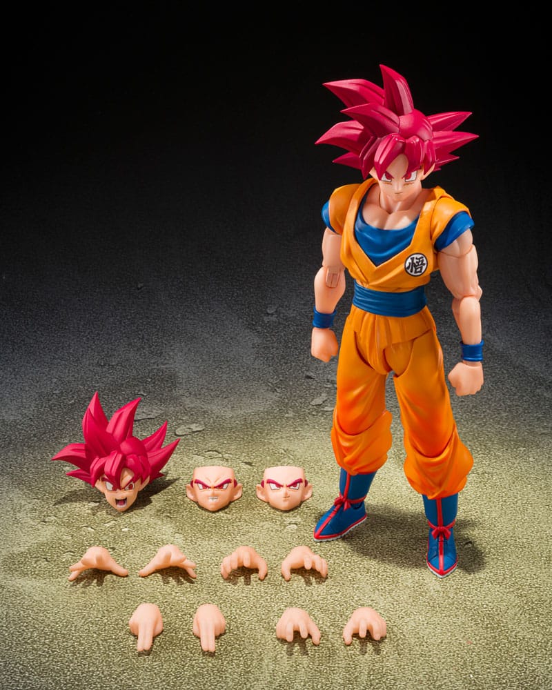 Dragon Ball Super Super Saiyan God Son Guko (God Aura) S.H.Figuarts Actionfigur