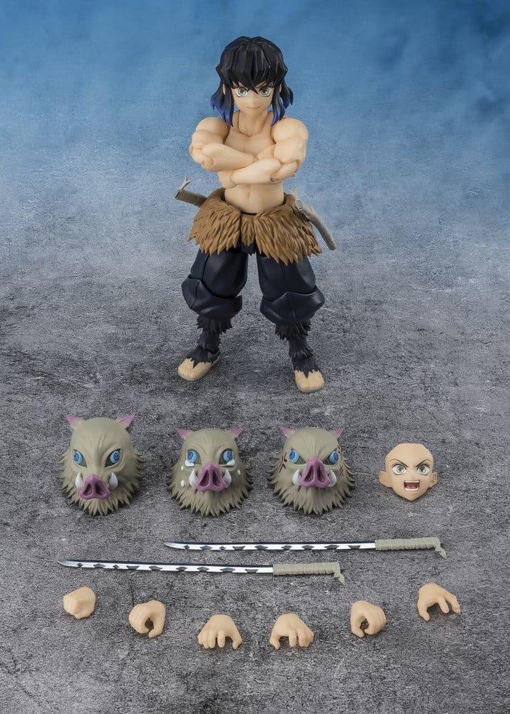 Demon Slayer Kimetsu no Yaiba Inosuke Hashibira S.H. Figuarts Actionfigur