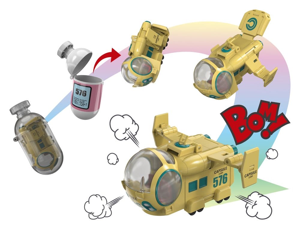 Dragon Ball Z Changearts Hoi-Poi Kapsel No. 576 Bulma's Airplane Actionfigur