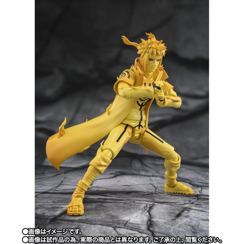 Naruto S.H.Figuarts Minato Namikaze (Kurama Link Mode) -Bond of Light That Shatters Darkness- Actionfigur
