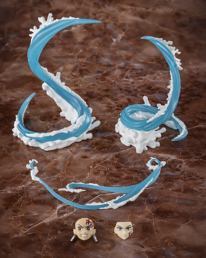 Demon Slayer Kimetsu no Yaiba Tanjiro Kamado & Giyu Tomioka Water Breathing Option Parts S.H. Figuarts Zubehör-Set