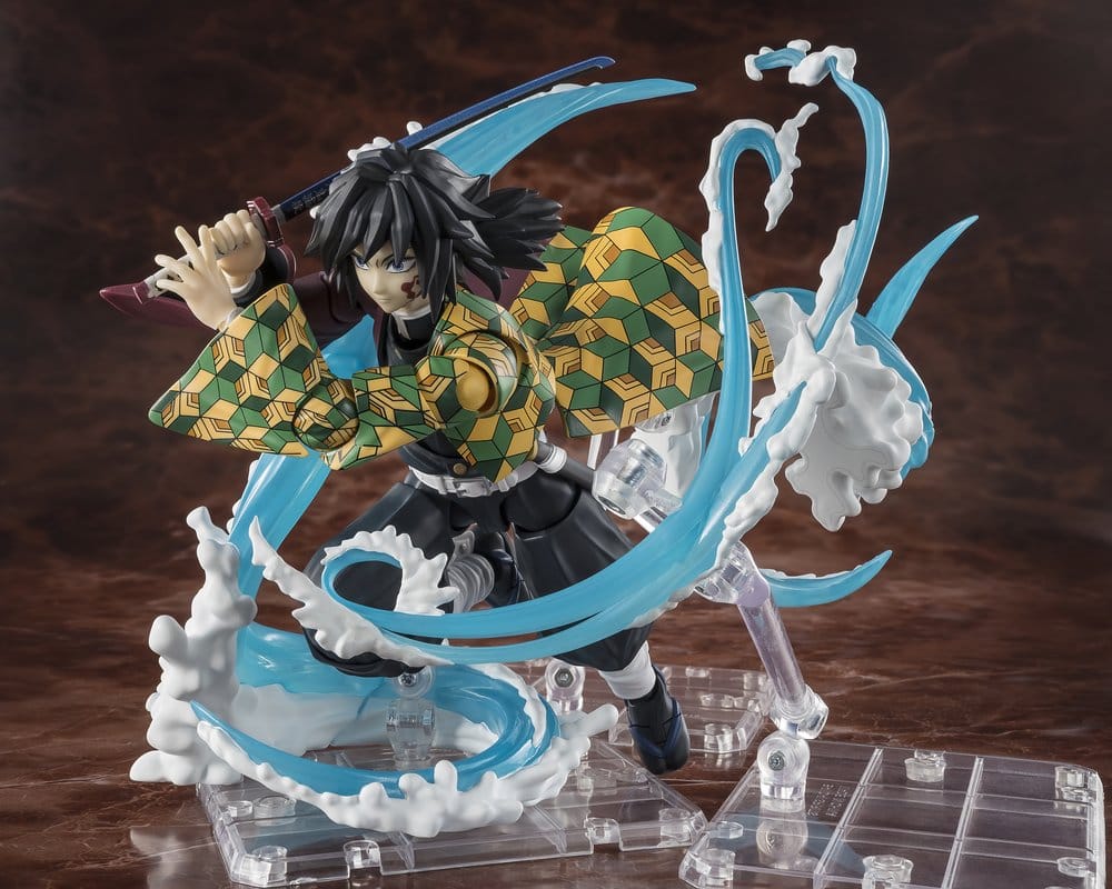 Demon Slayer Kimetsu no Yaiba Tanjiro Kamado & Giyu Tomioka Water Breathing Option Parts S.H. Figuarts Zubehör-Set