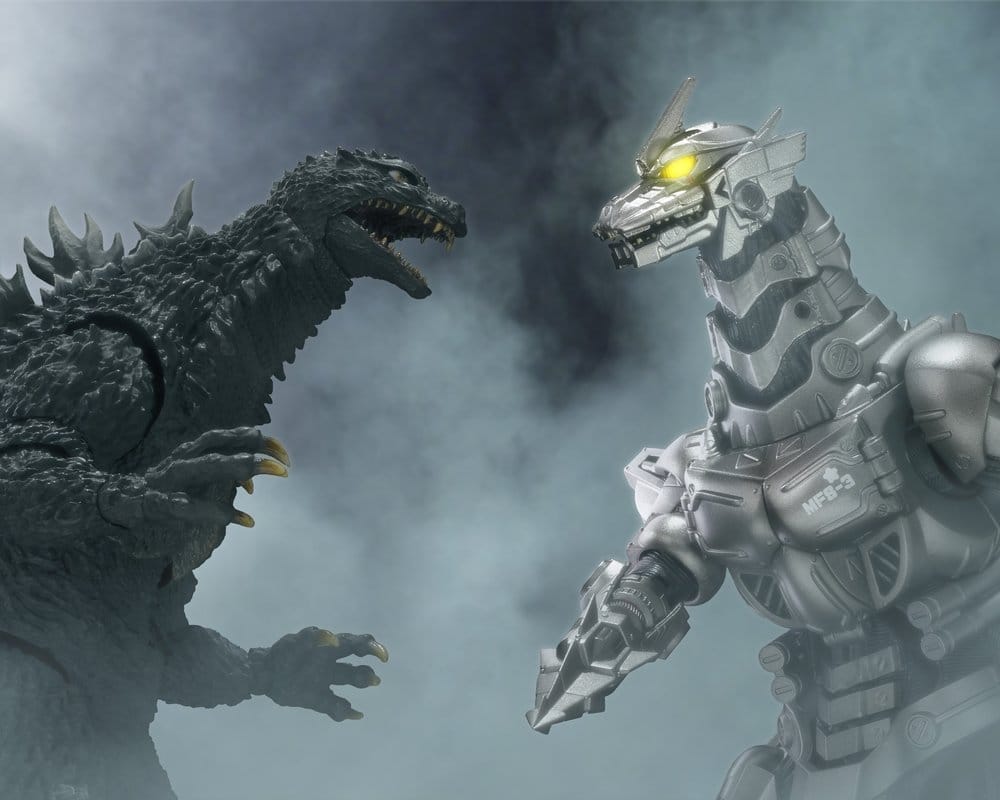 Godzilla Tokyo S.O.S. Kiryu Heavily Armed Type High Mobility Type S.H.MonsterArts Diecast Movie Graphic Plus Tokyo SOS Actionfigur