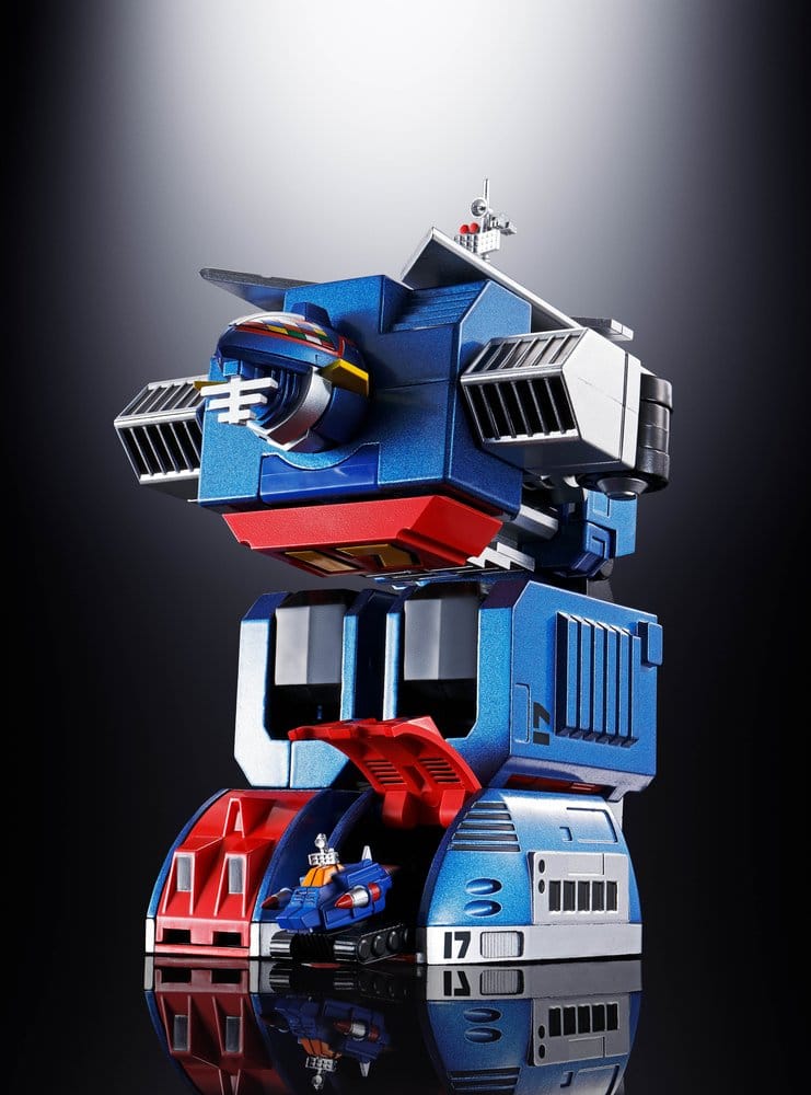 Daitetsujin 17 Daitetsujin 17 & 18 Graviton Box Soul of Chogokin Diecast GX-101S Actionfigur