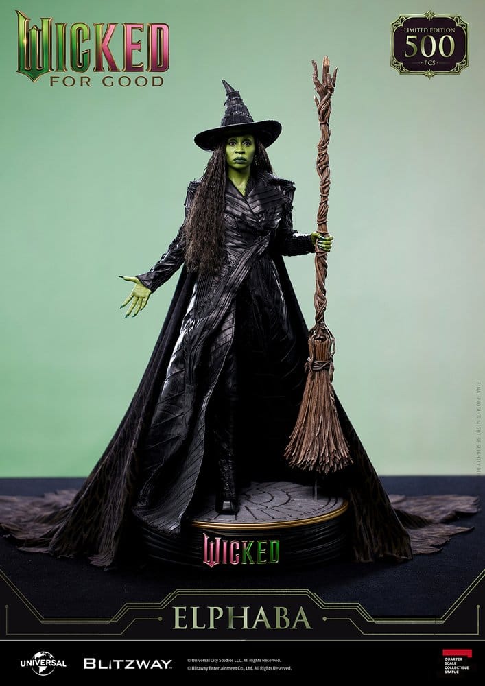 Wicked Teil 2 Elphaba Superb Scale 1/4 Statue