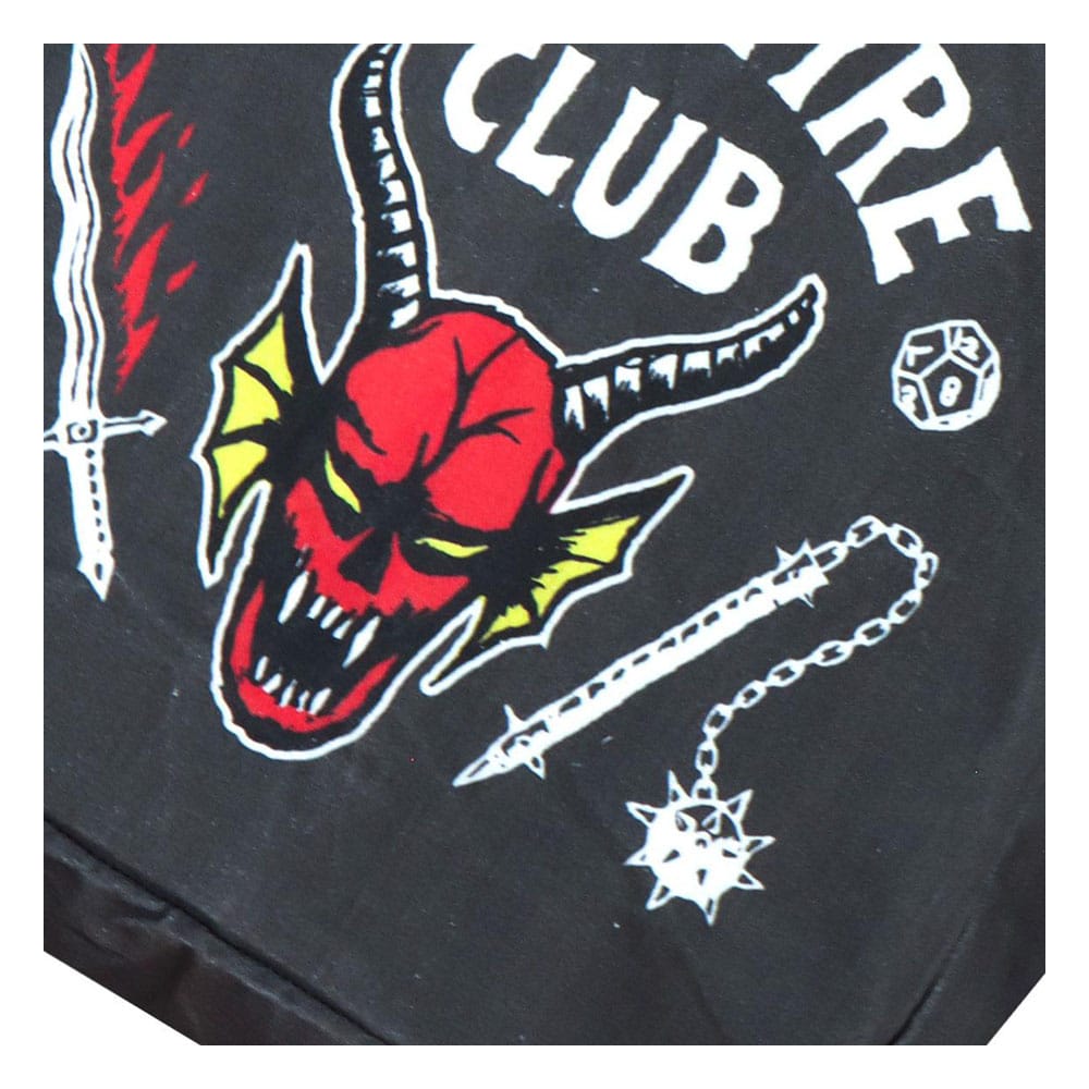 Stranger Things Hellfire Club XL Tragetasche