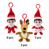 Elf On The Shelf Plüsch-Schlüsselanhänger Sortiment (16)