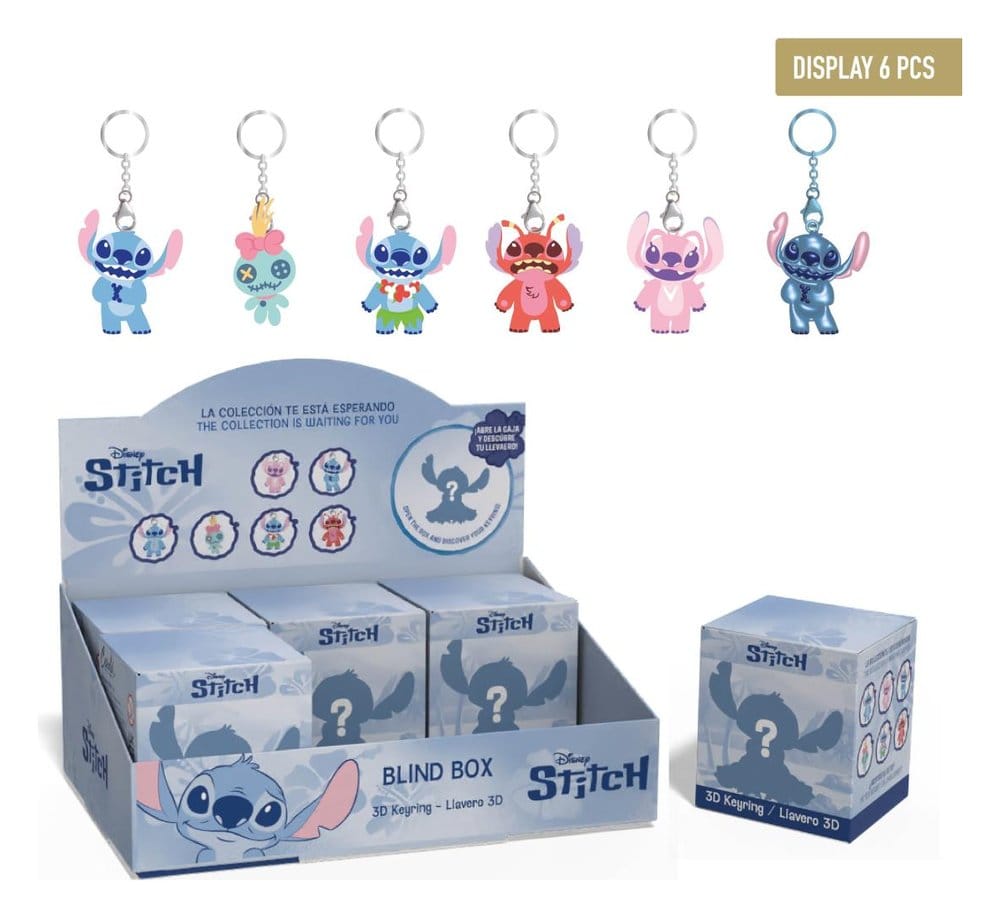 Disney Stitch Blind Box Schlüsselanhänger Display (6)