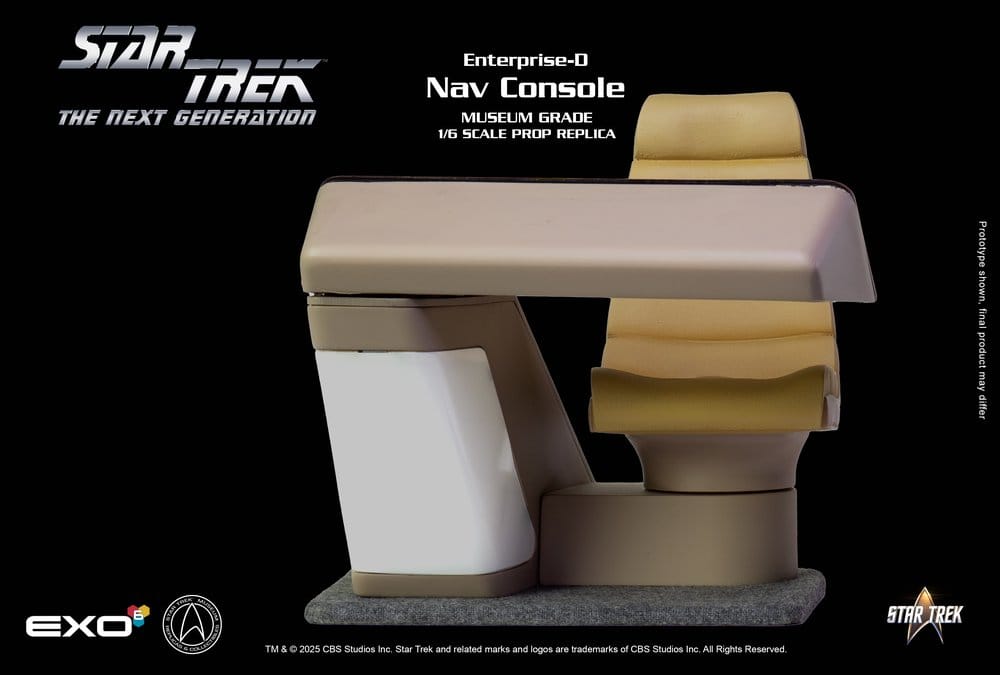 Star Trek The Next Generation Enterprise-D Bridge Consoles Set 1/6 Replik