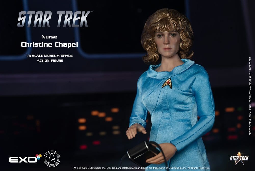 Raumschiff Enterprise Nurse Christine Chapel Museum Grade 1/6 Actionfigur