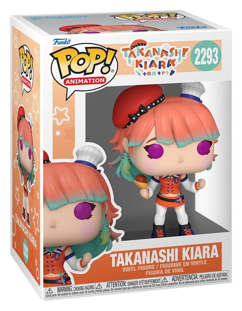 hololive Takanashi Kiara POP! Animation Vinyl Figur
