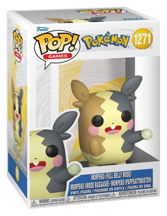 Pokémon Morpeko(Full Belly) POP! Games Vinyl Figur