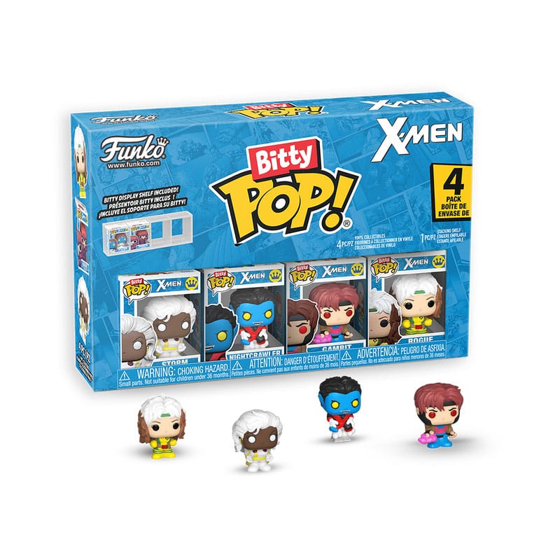 X-Men 4er-Pack Gambit Bitty POP! Vinyl Figuren
