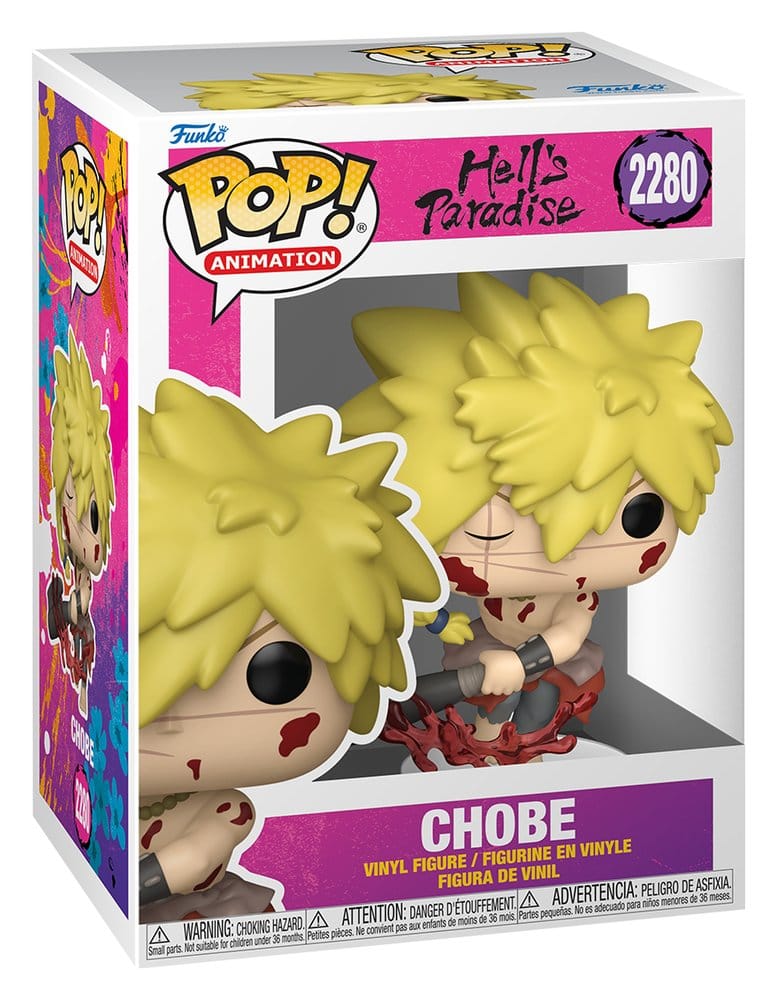 Hell's Paradise Jigokuraku Chobe POP! Animation Vinyl Figur