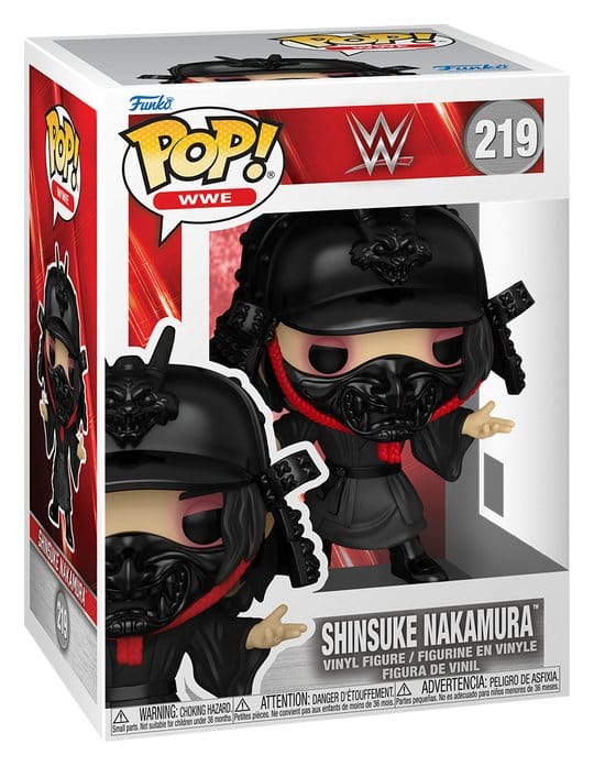 WWE Shinsuke Nakamura w/Chase Sortiment (6) POP! Vinyl Figuren