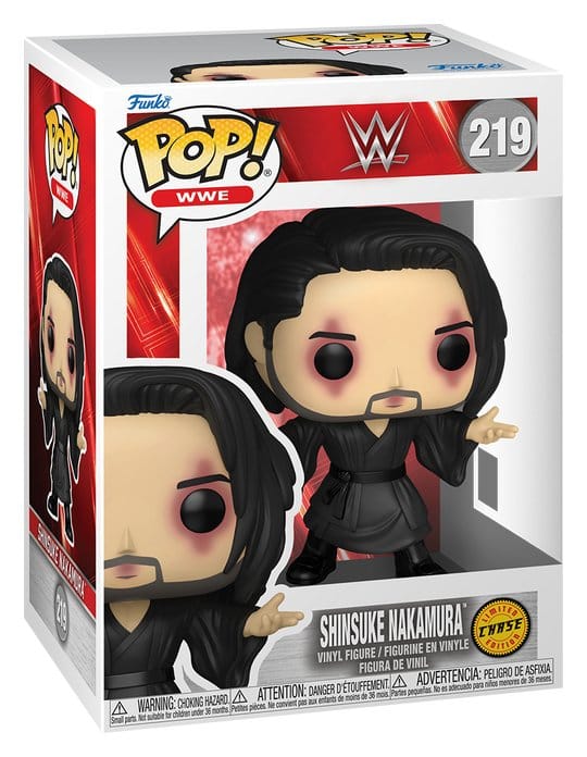 WWE Shinsuke Nakamura w/Chase Sortiment (6) POP! Vinyl Figuren